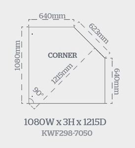 Kent: Kent Steel Corner Protector 1080 X 1215 - Small Fire