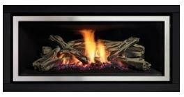 264 Gas Fires - Inbuilt - 900: Regency Gf950lng-2 Ng C/w Logs & Remote New