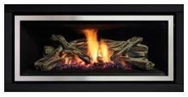 264 Gas Fires - Inbuilt - 900: Regency Gf950llp-2 Lpg C/w Logs & Remote New