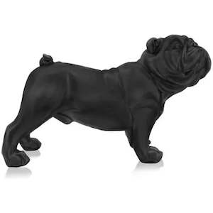 Antique Style Bulldog - Black