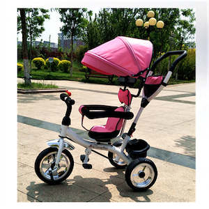 Tricycle Push Trikes Kids Bikes Bicycles Pink