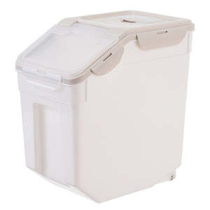 Health Beauty: Dry Food Bucket Rice Storage Container Bin 15kg