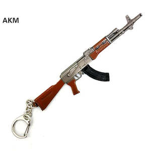 Gaming Sports: PUBG AKM Model Metal Keychain Playerunknown's Battlegrounds