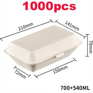 Food Containers Takeaway Box 1000pcs