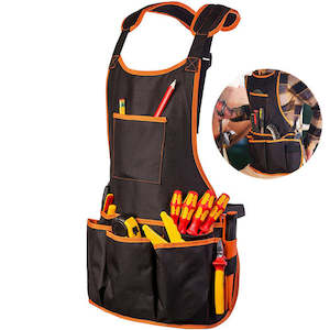 Work Apron Tool Pockets Storage