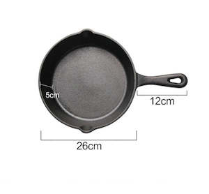 Kitchen: Cast Iron Pan 26CM