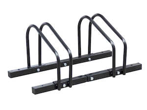 2-Slots Floor Mounted Bike Stand Bike Rack