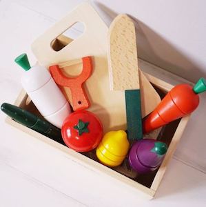 Baby Gear: Wooden Pretend Playing -Food