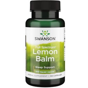 Swanson – Lemon Balm 60C