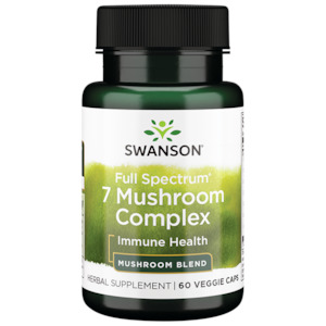 Swanson Full Spectrum 7 Mushroom Complex 60VC