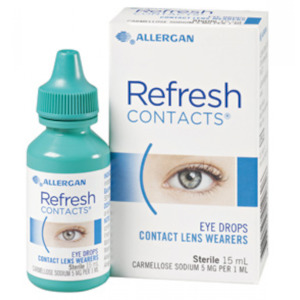 Refresh Contacts Eye Drops 15ml