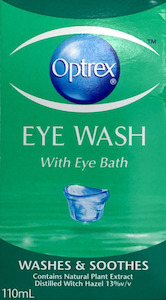 Optrex Eye Wash With Eye Bath