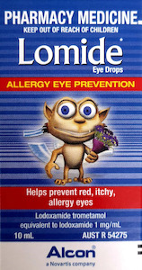 Pharmacy: Lomide Eye Drops 10mL