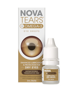 NovaTears® + Omega-3 for dry eyes 3 ml