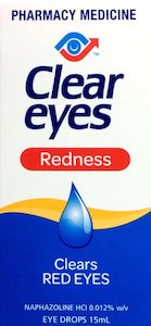 Clear Eyes Redness Drops 15ml Qty restriction (1) applies