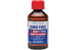 Duro Tuss PE Chesty Cough + Nasal Decongestant Liquid 200ml