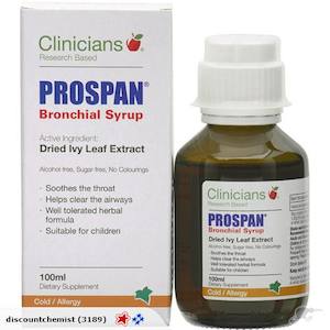 Clinicians Antiviral Prospan Bronchial Syrup 100 ml Qty restriction (2) applies