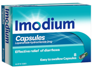 Pharmacy: IMODIUM CAPS 2MG 8