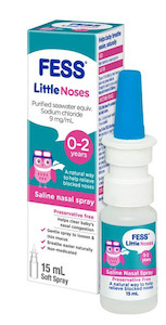 Pharmacy: FESS Little Noses Saline Nasal Spray 15 ml