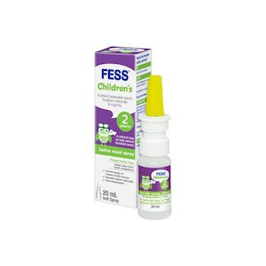 FESS Children’s 2 years+ Saline Nasal Spray 20 ml