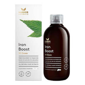 Pharmacy: Harker Herbals Iron Boost 200ml