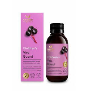 Pharmacy: Harker Herbals Childrens Vira Guard Liquid 150ml Natural Elderberry