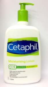 Cetaphil Moisturising Lotion (all skintypes) 1 Litre