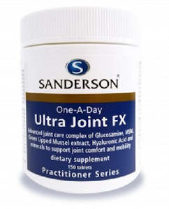 Pharmacy: Sanderson Ultra Joint FX 150 Tablets