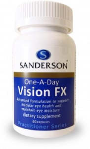 Pharmacy: Sanderson One-A-Day Vision FX 60 Capsules