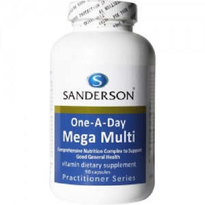 Sanderson One-A-Day Mega Multi 90 Capsules