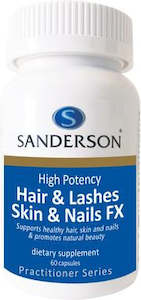 Pharmacy: Sanderson Hair & Lashes, Skin & Nails FX 60 Softgels