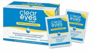 Clear Eyes by Murine Gentle Cleansing 30 Eye Wipes