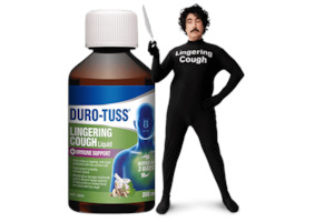 DURO TUSS Lingering Cough Liquid + Immune Support 200ml