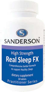 Pharmacy: Sanderson Real Sleep FX 60 Tablets