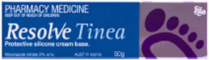 Pharmacy: Resolve Tinea Cream Pharmacy Medicine