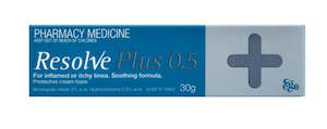 Pharmacy: RESOLVE PLUS CREAM 30GM