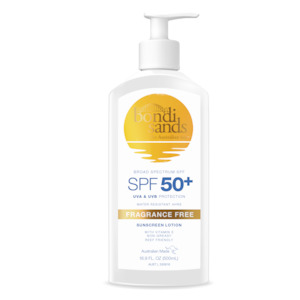 Bondi Sands SPF 50+ Fragrance Free Sunscreen Lotion 500mL Pump