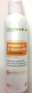 Clinicians Vitamin C & Quercetin Liposomal 180ml