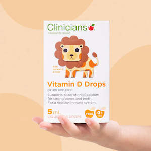 Clinicians Vitamin D Drops 5ml