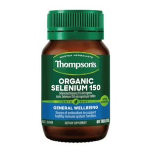 Thompsons Organic Selenium 60 Tablets