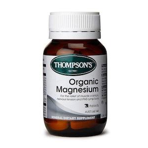 Thompsons Organic Magnesium 30 Tablets