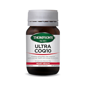 Pharmacy: Thompsons Ultra CoQ10 150mg Capsules