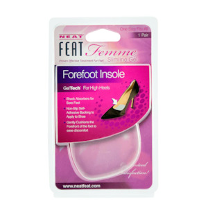 Neat Feat Femme Gel Forefoot insole for High Heels 1 pair