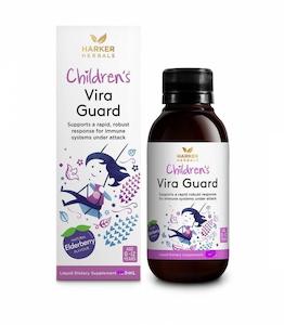 Pharmacy: Harker Herbals Childrens Vira Guard Liquid 100ml Natural Elderberry