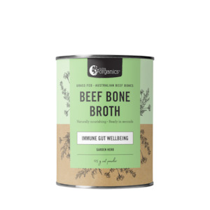 Pharmacy: Nutra Organics Beef Bone Broth Garden Herb 125 gm