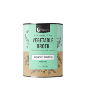 Nutra Organics Vegetable Broth Garden Veggie 125 gm