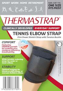 Thermastrap Tennis Elbow with Strap Support