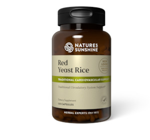 Nature's Sunshine Red Yeast Rice 120 capsules