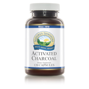 Nature's Sunshine Activated Charcoal 120 capsules