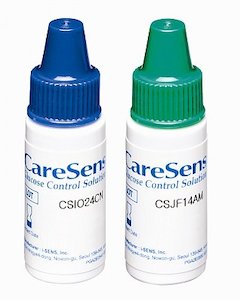 Pharmacy: CareSens Glucose Control Solution A+B+C (3 x 4ml)